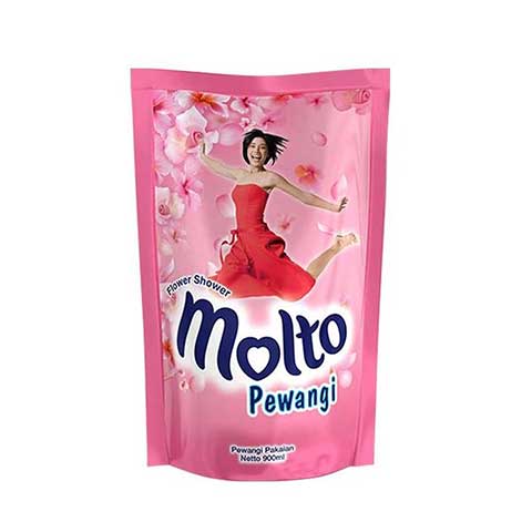 MOLTO PEWANGI PINK POUCH 900 ML